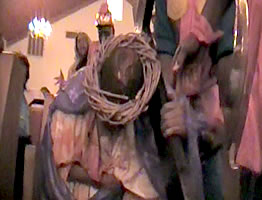Jesus carrying the cross