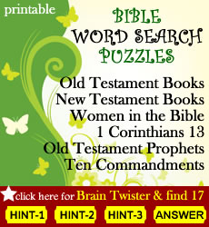 Word Search Puzzles